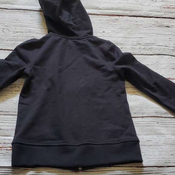 🆕️ CALVIN KLEIN GIRLS BLACK HOODED SWEATER - Picture 7 of 7
